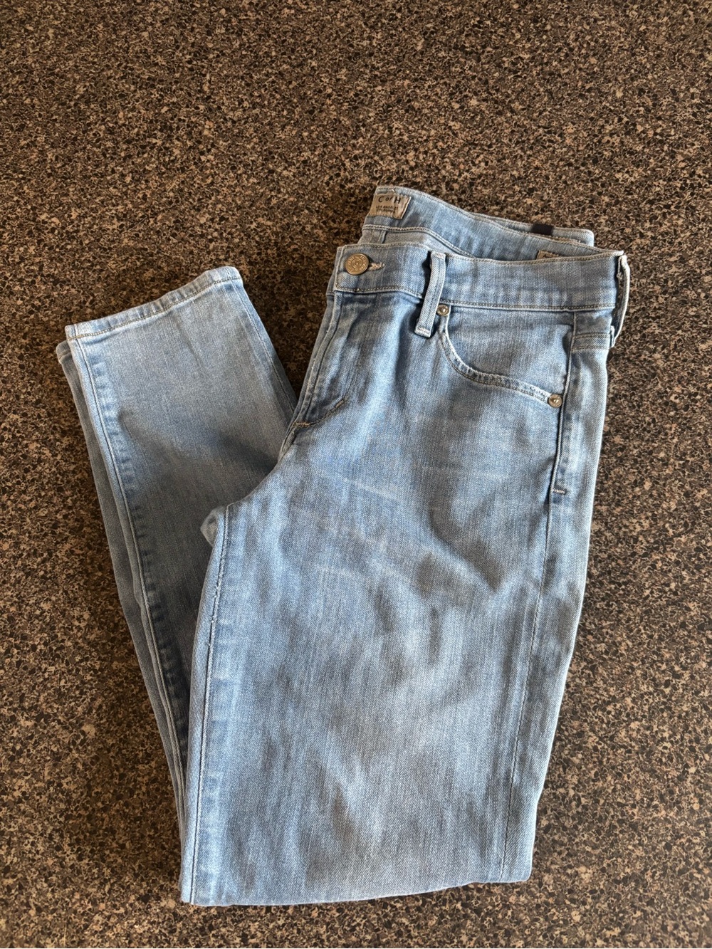 Citizens of Humanity Light Blue Ultra Skinny Ankle Jeans